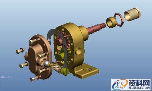 proE齿轮泵零件三维实体设计步骤（图文教程）,proE齿轮泵零件三维实体设计步骤,选择,单击,拉伸,如图,第48张