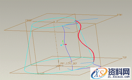 proE小实例-灯罩（图文教程）,proE小实例-灯罩,曲面,如图,选择,确定,第21张