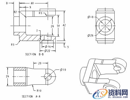 Pro/E基础综合习题（图文教程）,Pro/E基础综合习题,习题,基础,教程,第30张
