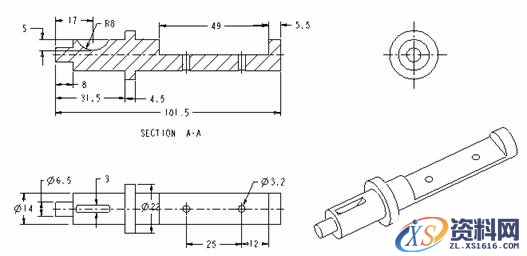 Pro/E基础综合习题（图文教程）,Pro/E基础综合习题,习题,基础,教程,第51张