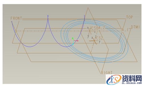 Pro/E渐开线圆柱蜗杆教程（图文教程）,Pro/E渐开线圆柱蜗杆教程,直径,如图,第3张