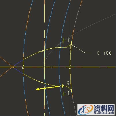 Pro/E渐开线圆柱蜗杆教程（图文教程）,Pro/E渐开线圆柱蜗杆教程,直径,如图,第9张