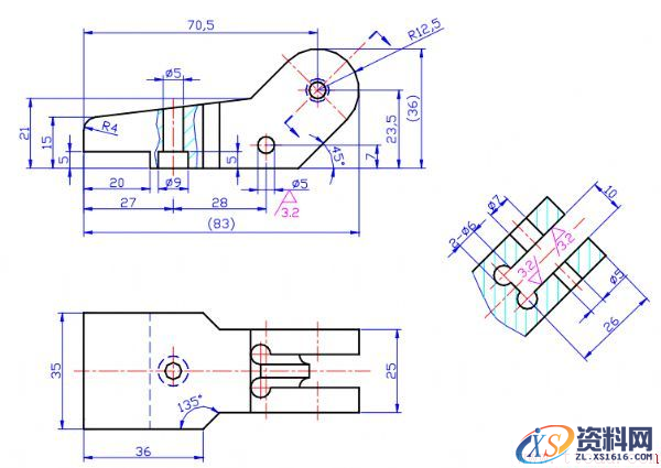 一种支座零件的Pro/E零件建模教程(图文教程),一种支座零件的Pro/E零件建模教程,零件,命令,拉伸,直径,创建,第1张