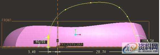 ProE产品设计－ProE绘制玩具小车曲面外壳,mso,曲面,设计培训,font,第13张