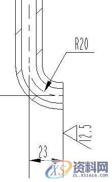 ProE工程图教程-油管工程图创建案例,标注,如图,视图,选项,第17张