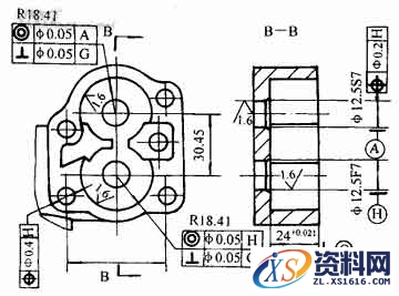齿轮泵壳体孔的加工方法及夹具设计图文讲解,齿轮泵壳体孔的加工方法及夹具设计,分度,加工,圆柱,第1张