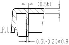 模具设计指南-3.胶件结构（图文教程）,模具设计指南-3.胶件结构,如图,斜度,曲面,模具,脱模,第5张