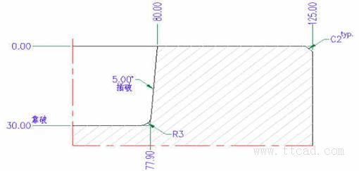 模具制图的标注经验（图文教程）,模具制图的标注经验,标注,螺丝,主视图,第7张