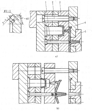 塑料模具设计教程_5-6模具推出机构设计（图文教程）,塑料模具设计教程_5-6模具推出机构设计,塑件,浇口,机构,第38张