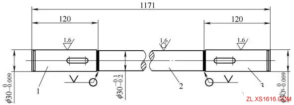细长轴难加工，采用拆分与组焊加工方法（图文教程）,细长轴难加工，采用拆分与组焊加工方法,加工,采用,第3张