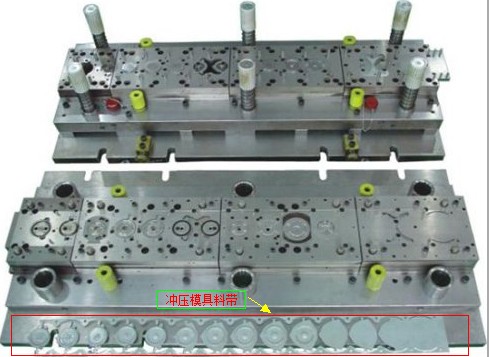 冲压模具设计经验谈（图文教程）,冲压模具以及产品料带,模具设计,冲压,教程,第2张