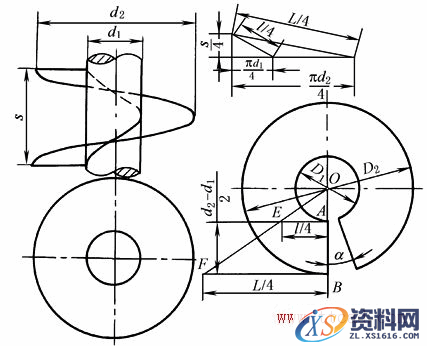 机械制图--展开图画法（图文教程）,b2d1d31h,画法,制图,教程,第16张