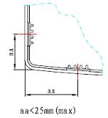 塑胶件结构设计之止口与扣位的设计（图文教程）,塑胶件结构设计之止口与扣位的设计,底壳,设计,圆角,第3张