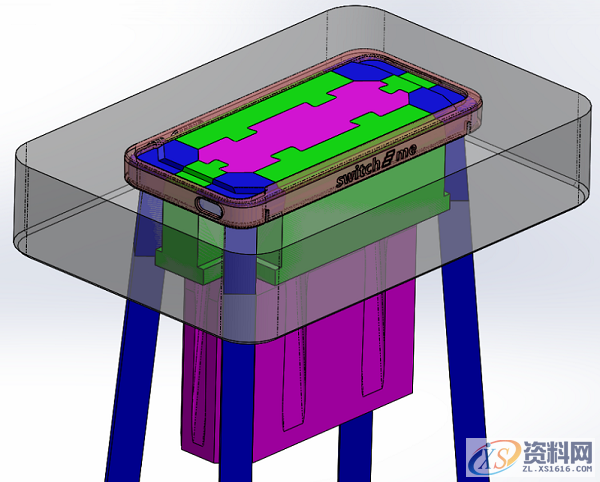 塑胶模具设计——内侧环形倒扣的脱模方法今天为大家推荐一套具有代表性的塑胶模具结构：内侧环形倒扣脱模结构。,脱模,结构,第7张