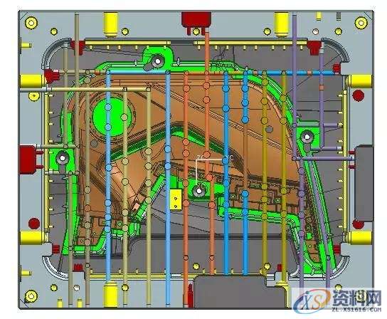 汽车左后门板大型注塑模具设计技巧与步骤,模具设计,注塑,步骤,第10张
