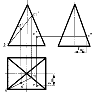 机械制图教程-(2.5)几何体的投影（图文教程）,机械制图教程-(2.5)几何体的投影,教程,制图,投影,第4张