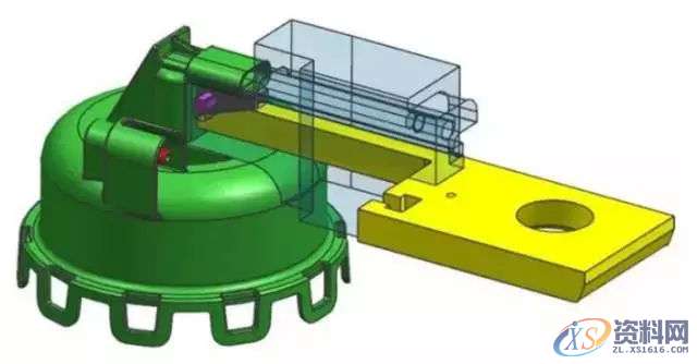 经典塑胶模具结构设计之滑块里面出滑块,结构设计,经典,第5张