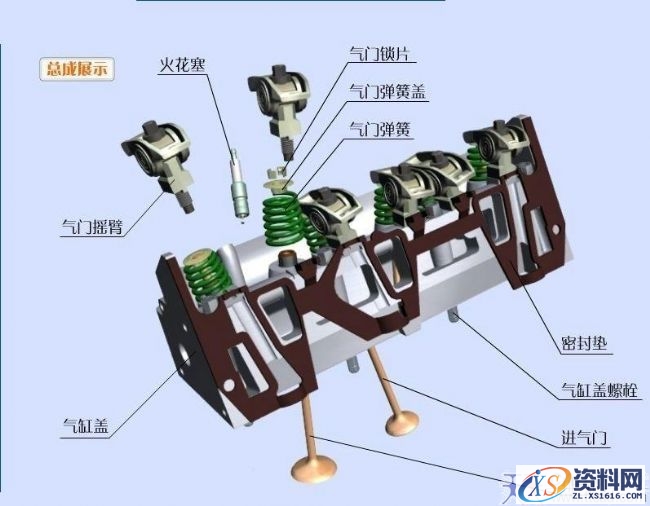 发动机分解图（图文教程）,发动机分解图,教程,第13张