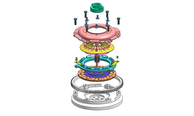 图解膜片弹簧离合器（图文教程）,图解膜片弹簧离合器,图文,第1张