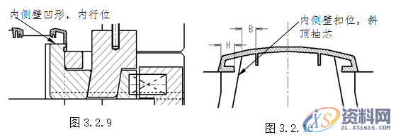 塑胶模具设计指南-胶件结构,如图,斜度,曲面,模具,脱模,第18张