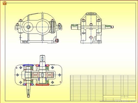 减速器装配图的画法（图文教程）,减速器装配图的画法,装配图,画法,教程,第12张