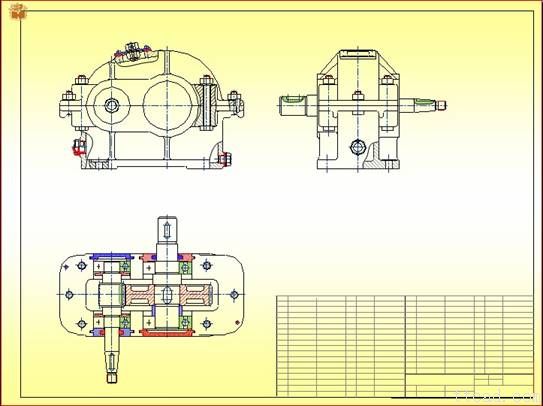 减速器装配图的画法（图文教程）,减速器装配图的画法,装配图,画法,教程,第14张