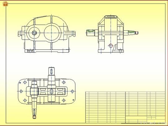 减速器装配图的画法（图文教程）,减速器装配图的画法,装配图,画法,教程,第8张