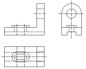 机械制图（五）组合体三视图（图文教程）,机械制图（五）组合体三视图,视图,尺寸,形体,如图,三视图,第3张