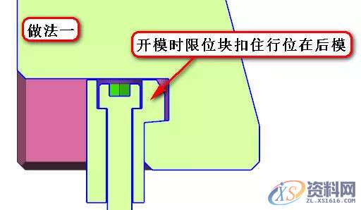 模具设计技巧之前模“弹滑块”的做法与参考,模具设计,参考,技巧,第6张
