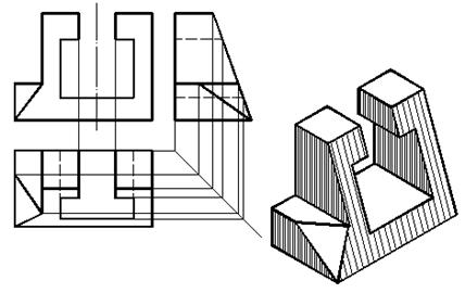 五、组合体|AutoCAD机械制图教程（图文教程）,五、组合体|AutoCAD机械制图教程,组合体,教程,制图,AutoCAD,第6张