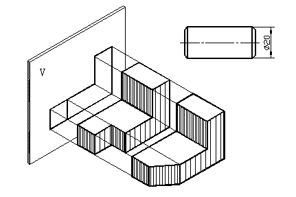 三、点,直线,平面的投影|AutoCAD机械制图教程（图文教程）,三、点,直线,平面的投影|AutoCAD机械制图教程,教程,制图,直线,投影,第4张