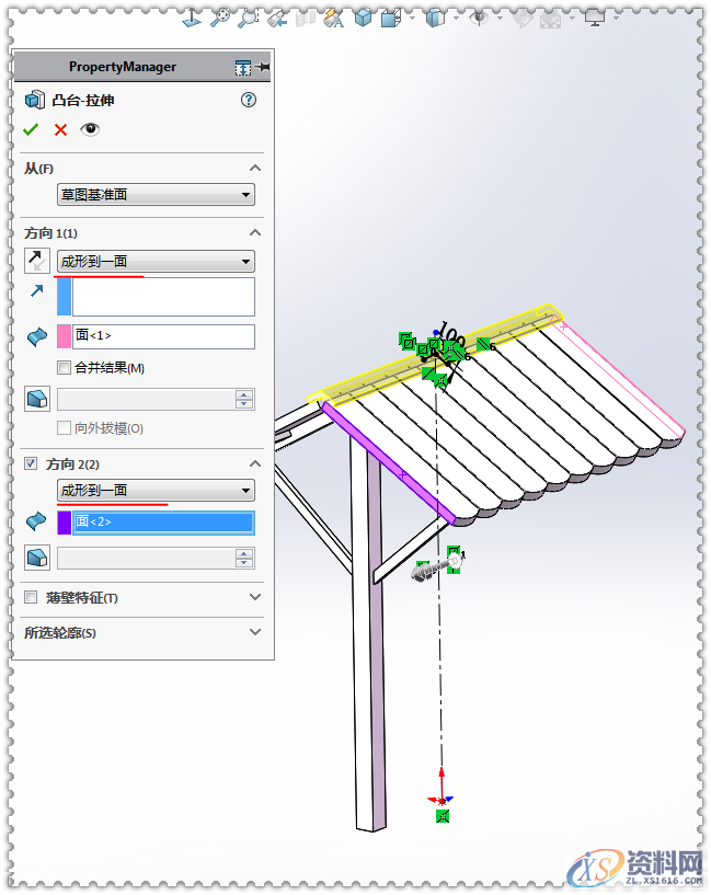 用SolidWorks软件设计一个木棚、一口井,SolidWorks,一个,设计,第33张