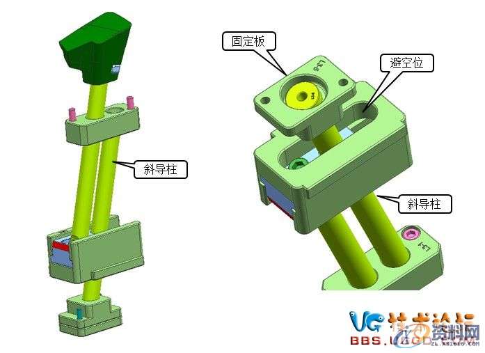 塑胶模具设计－汽车模斜顶机构的设计方法,模具设计,塑胶,机构,第8张