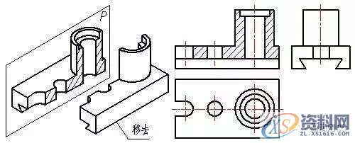 模具设计－模具图纸剖视图的种类及画法,剖视图,画法,模具设计,图纸,第11张