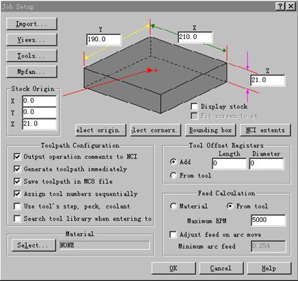 Mastercam教程－3.挖槽刀具路径的应用（图文教程）,Mastercam教程－3.挖槽刀具路径的应用,教程,路径,第3张