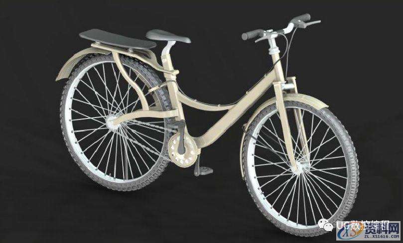 UG编程实例教学，带你学习自行车的绘图和建模,建模,绘图,实例,第1张