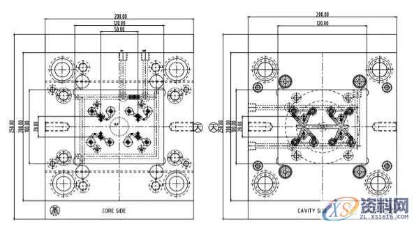 打印机按键塑胶双色模设计案例及要点分析,要点,打印机,塑胶,第2张