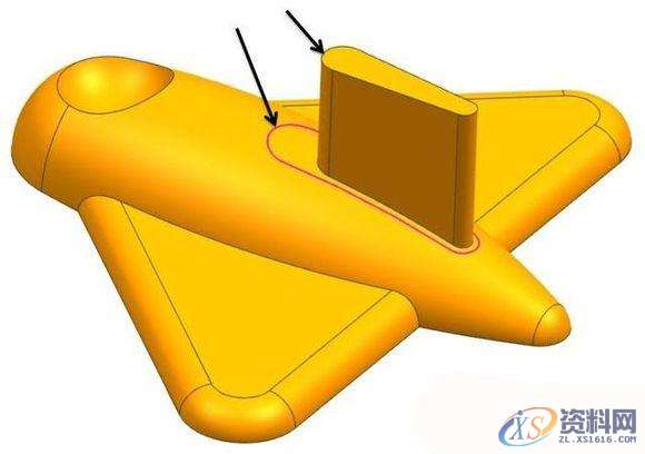 ug模具设计技巧飞机玩具实例，教你“补片”指令的正确运用！ ...,模具设计,实例,第4张