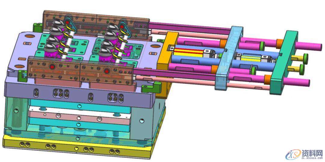 搞定这些模具结构的，绝对是大师！,精雕,模具设计,模具,第37张