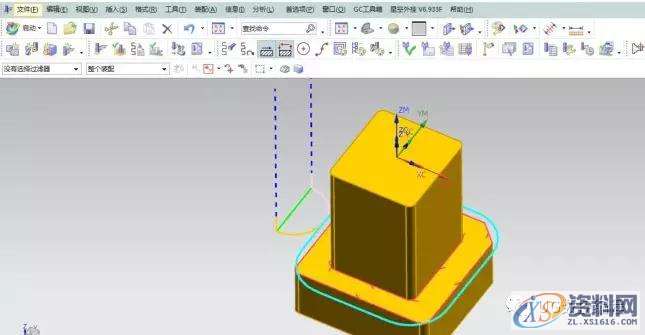 UG10.0编程中电极加工披峰（毛刺）处理技巧,电极,加工,技巧,第6张