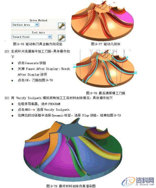 一个叶轮的五轴编程之旅，来看看它的历程吧！,第12张