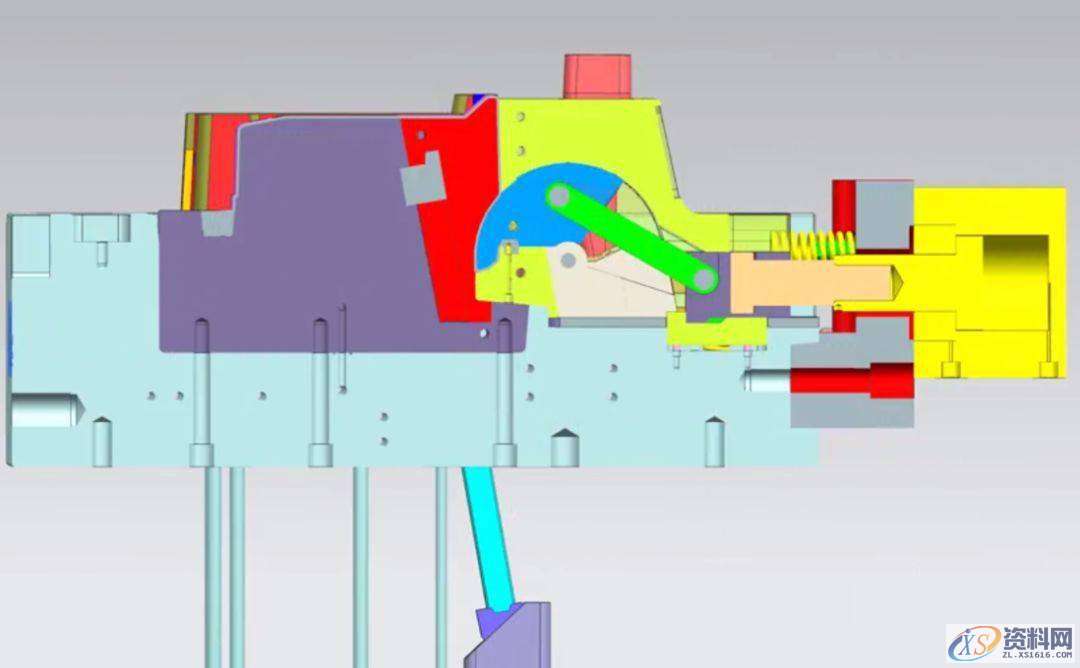 能轻松搞定这些模具结构的，绝对是大师级别的！,精雕,模具设计,模具,第30张