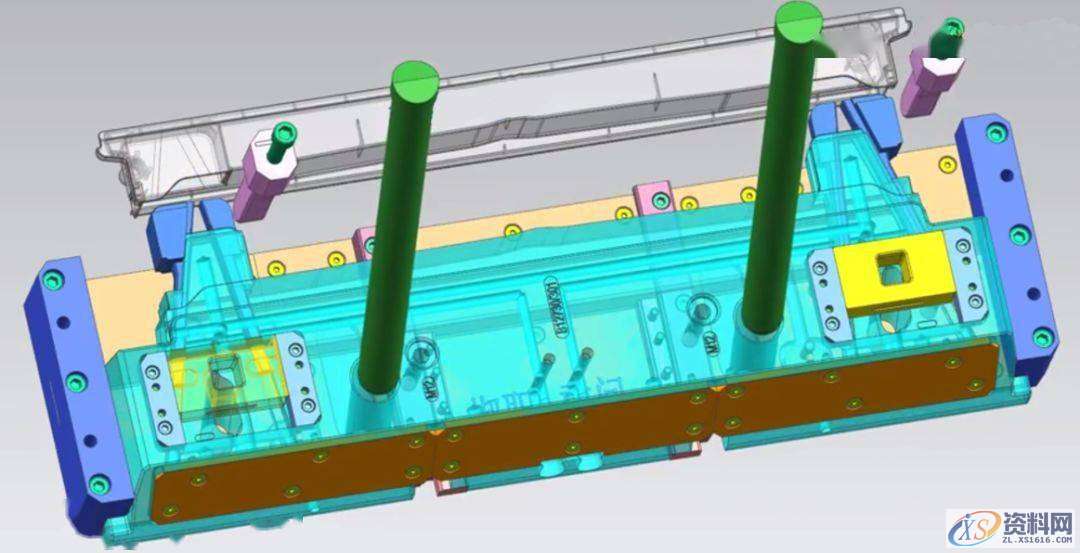 能轻松搞定这些模具结构的，绝对是大师级别的！,精雕,模具设计,模具,第24张