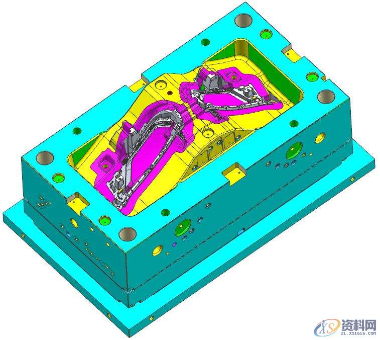 模具设计展开细节解析,图元,产品,主视图,尺寸,第2张