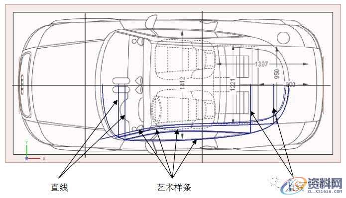 用UG画汽车，看看大神是怎么操作的,曲面,曲线,图中,如图,创建,第10张