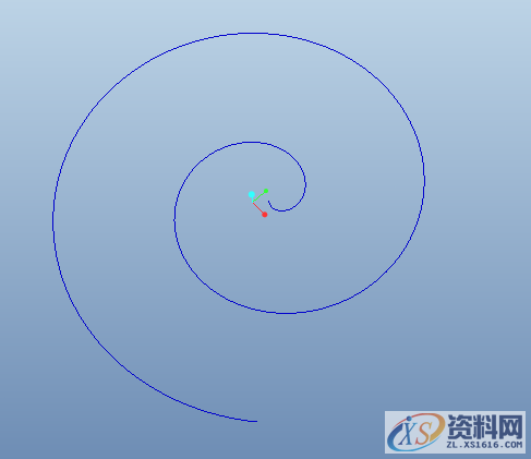 Proe/Creo曲面设计——创建扫描曲面,曲线,坐标系,创建,选择,第2张