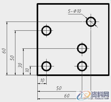 数控铣床编程中，关于钻孔循环指令G81G82G83G73，分享个人经验 ...,数控铣床编程中，关于钻孔循环指令G81G82G83G73，分享个人经验,加工,平面,第4张