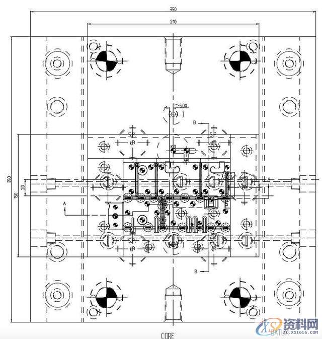 塑胶模具设计之模压支架注塑模,模具设计,塑胶,第4张
