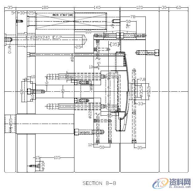 塑胶模具设计：一个好的汽车安全气囊壳体是这样设计的,塑件,安全,模架,水口,第5张