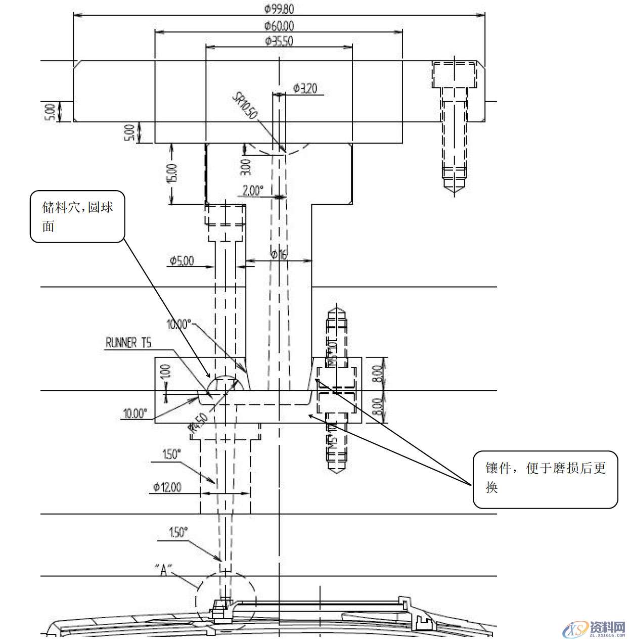 精雕模具产品 ：数码相机前盖注塑模设计要点分享,精雕,要点,模具,第4张